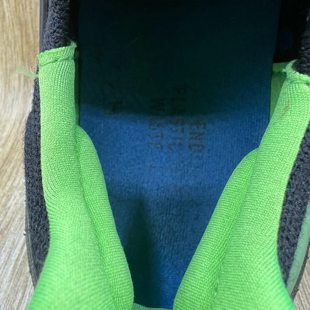 adidas Ultraboost Light Men's Size 7 Black Lucid Lime Running‎ Shoes IF2414
